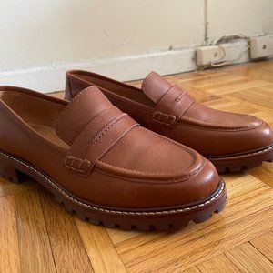 Madewell The Corinne Lugsole Loafer - Dried Maple (Brown) - Women's 6.5